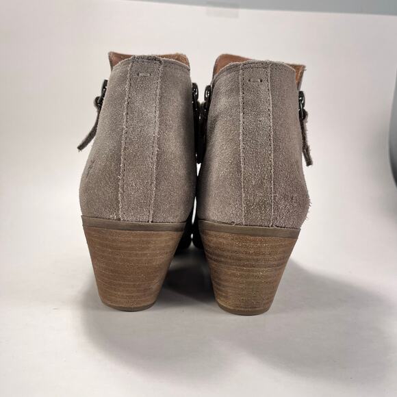 Frye Judith Ankle Bootie Taupe 10 - Picture 4 of 12